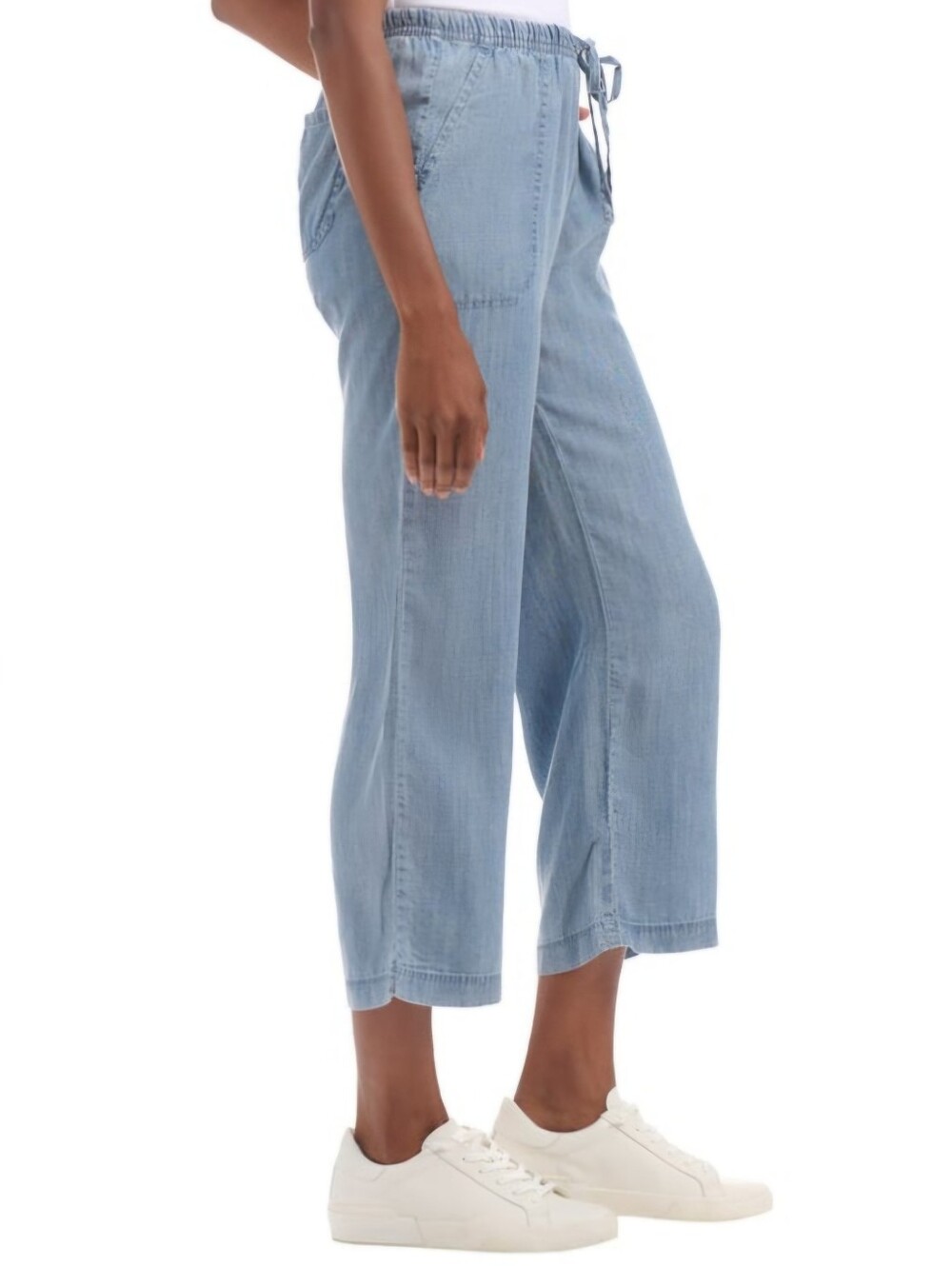 NEW! Splendid Light Blue Cropped Wide Leg Pants Multiple Sizes - Picture 2 of 12